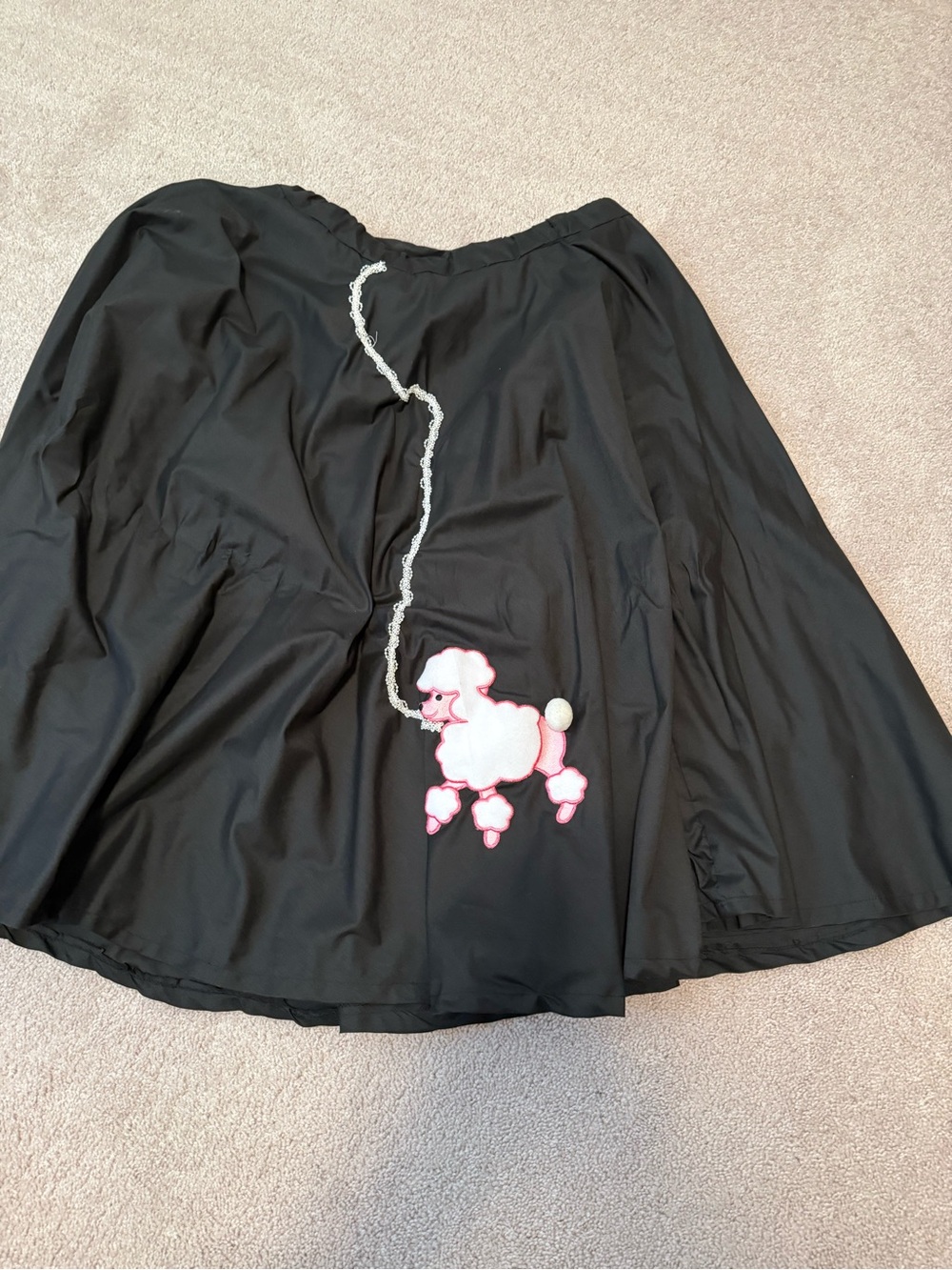 Handmade Vintage Poodle Skirt | 1950s Sock Hop Costume